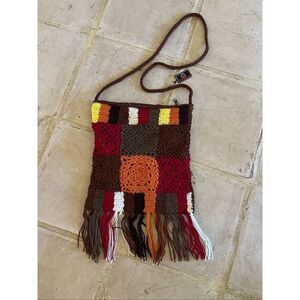 New with tags vintage crochet bag